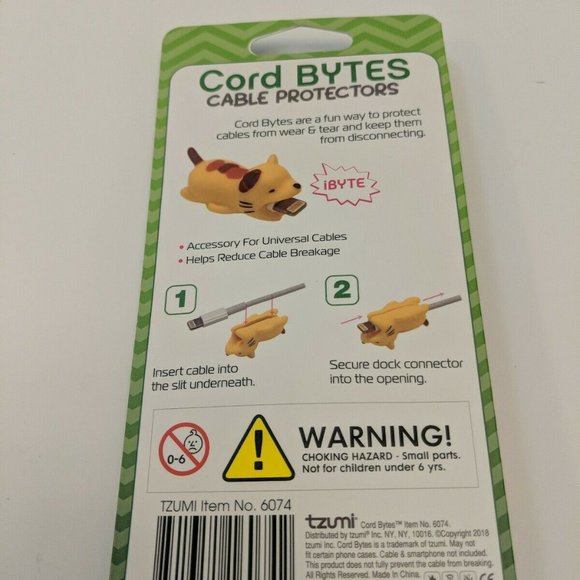 Cable Protectors-2 Pack Alligator/Shark - Picture 3 of 3